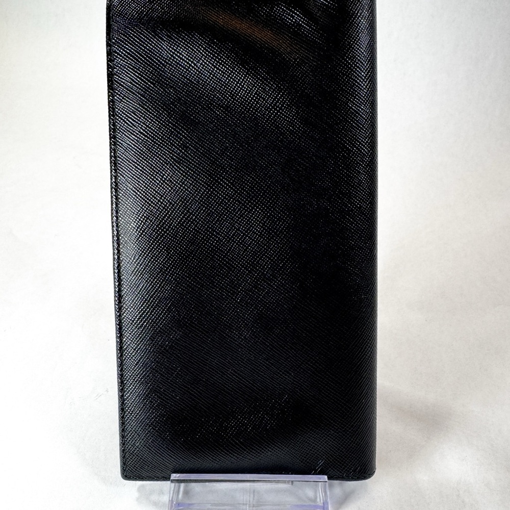 Prada Black Saffiano Leather Long Wallet | Made in Italy | Authentic - Picture 6 of 16